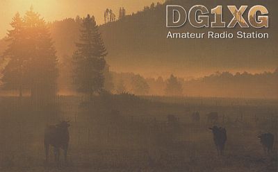 QSL de DG1XG