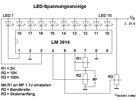 Spannungsanzeige