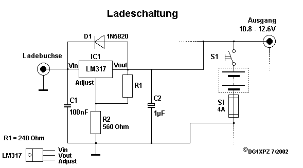 Ladeschaltung 4.2V