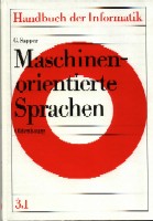 Handbuch der Informatik, Maschinenorientierte Sprachen