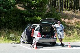 Mobil EmComm Analog/Digital-Repeater with Solar Power at EmComm location 'A' Feldberg/Taunus 