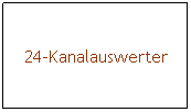 Textfeld: 24-Kanalauswerter
